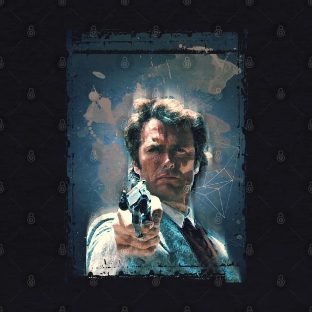 Dirty Harry vintage art by PrintstaBee